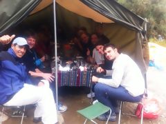 Обед во время похода
